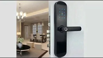 ⚡💥🔥 Цифровой замок на дверь с биометрическим отпечатком пальца с WiFi  и Bluetooth на Алиэкспресс