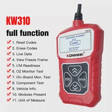 KONNWEI KW310 OBD2 сканер русский язык автомобильный диагностический инструмент OBD 2 автомобильный сканер для авто ODB2 автомобильные инструменты лучше, чем ELM327