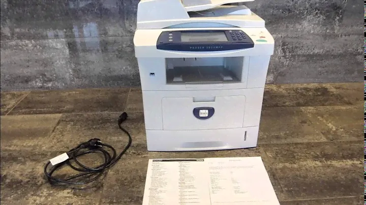 450012 XEROX PHASER 3635MFP/S MULTIFUNCTIONAL COPIER PRINTER SCANNER ALL-IN-ONE 01-2011 3962833127