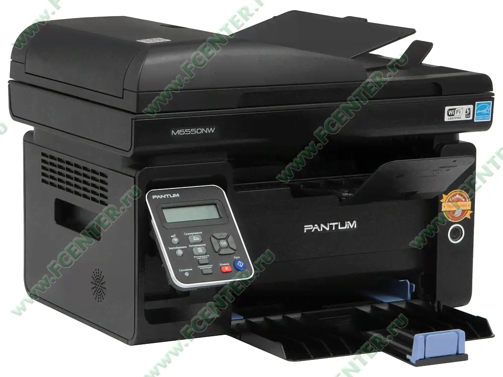 Многофункциональное устройство Pantum "M6550NW" A4, лазерный, принтер + сканер + копир, ЖК, черный