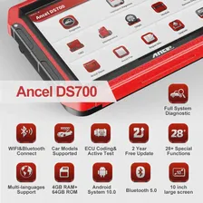 Диагностический сканер ANCEL DS700, профессиональный диагностический прибор OBD2 для сброса данных, кодирование ECU (art.: 3920c24ee102f)