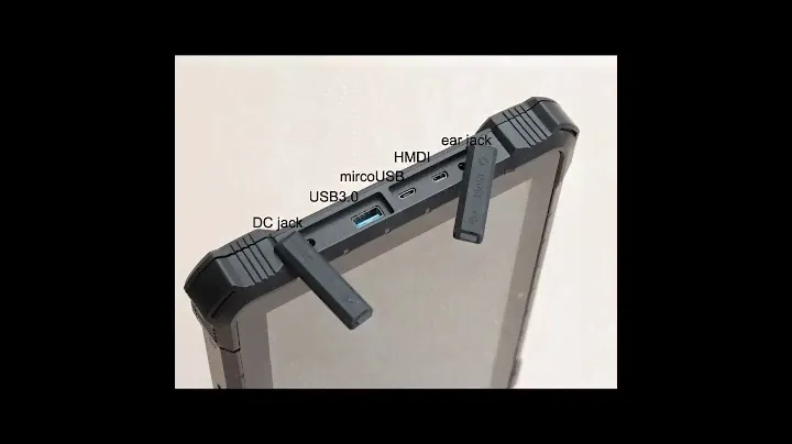 IP67 windows 10 industrial tablet pc build in 2D barcode scanner