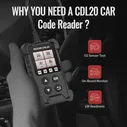 Диагностический сканер MUCAR CDL20 Eobd Obd 2, профессиональный автомобильный диагностический инструмент, для проверки ошибок двигателя автомобиля (art.: 3920c1ff23802)