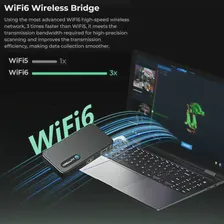 Портативный ручной 3d-сканер Creality CR-Scan Ferret Pro, беспроводное сканирование WiFi6, точность 0,1 мм, 24 бит (art.: 3920c388bf5ec)