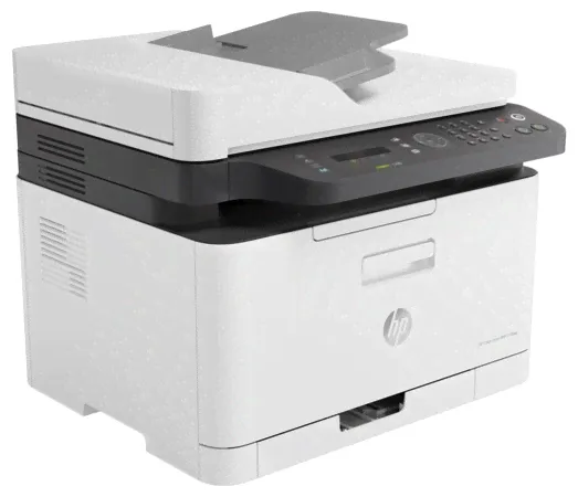 Цветное многофункциональное устройство HP "LaserJet 179fnw" A4, лазерный, принтер + сканер + копир+факс, бело-черный