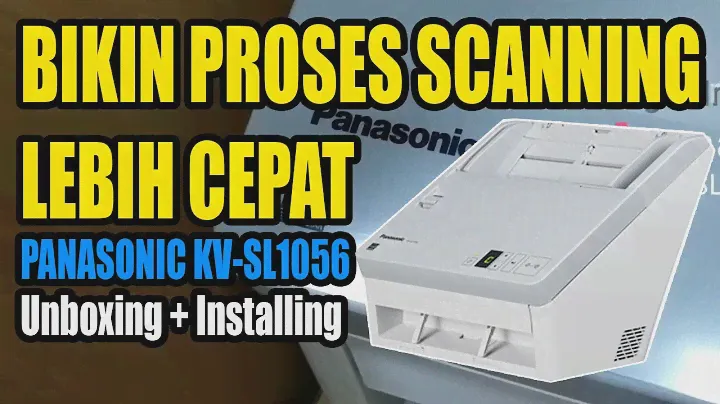 Proses scan menjadi lebih cepat | Panasonic KV-SL1056