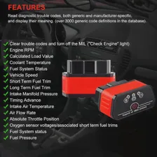 Автомобильный диагностический сканер ELM327 OBD2, Bluetooth Vgate iCar2 V1.5 для AndroidПКIOS, считыватель кодов, N5F9 (art.: 3920c1a274b0c)