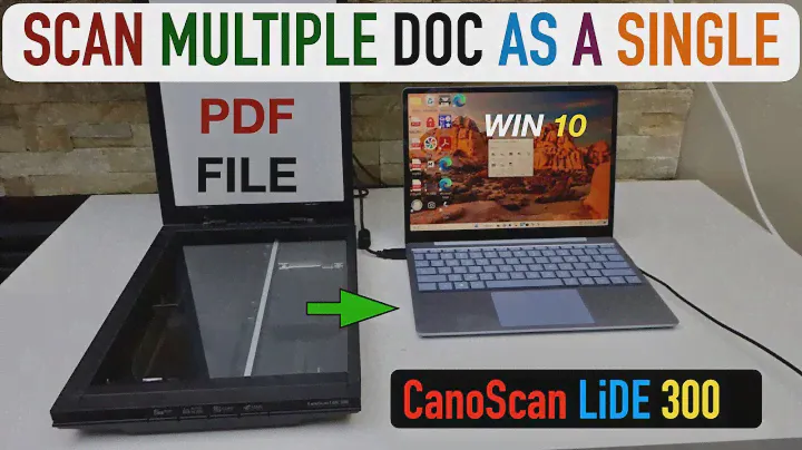 Canon Canoscan Lide 300 Scan To PDF